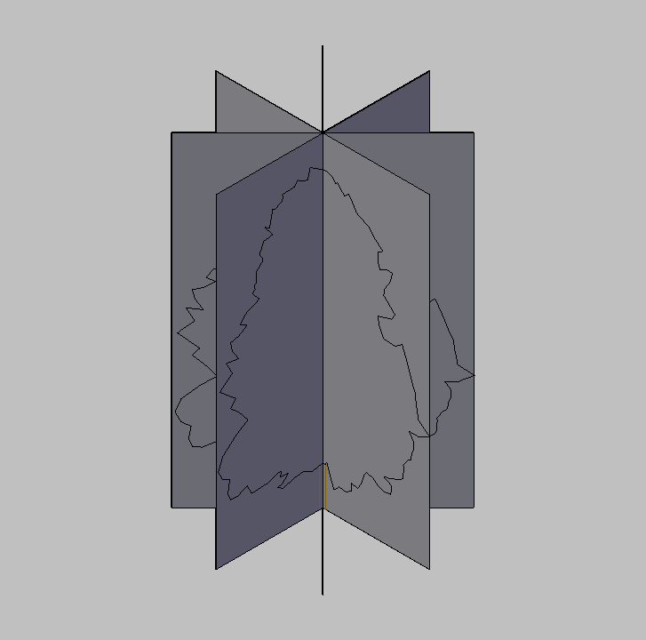 Bloque Autocad Vista de Árbol 27 en 3D